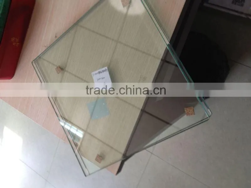Guangzhou Supply GLASS ,5mm Natural green tempred galss ,curved glass