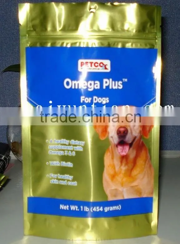 Hot Sale !!!side gusset vacuum bags for pet food packaging