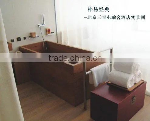 wooden Rectangular Bathtub wooden bathtub