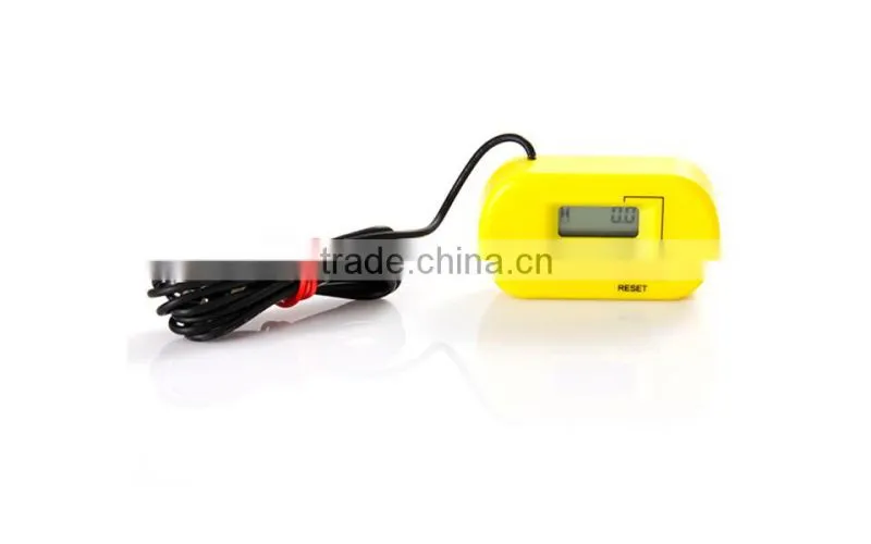 Resettable LCD gasoline inductive hour meter for Trencher motocross ATV lawn Mower transfer pump