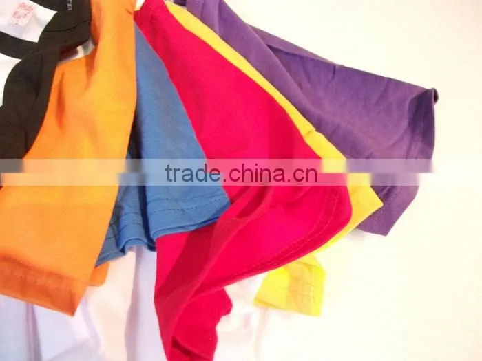 Fashion sublimation Pure cotton sulfur t-shirts,DIY T-shirt,100% cotton T-shirt 6 colour can choose