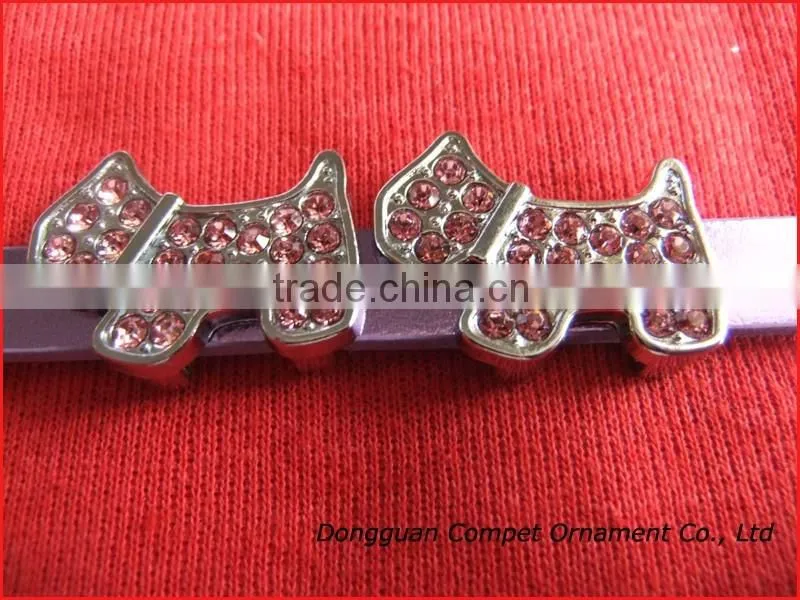 Produce dog slide accessories charm wholesale DIY dog-shaped accessories