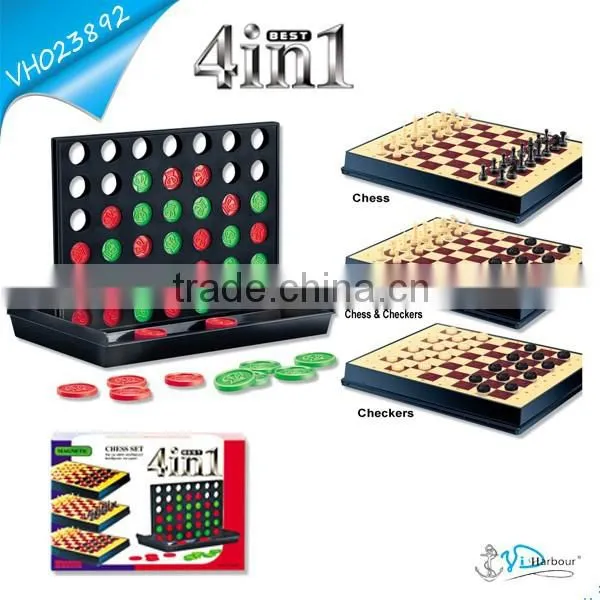 Hot selling Football Table Game and International Chess Game 5 in 1