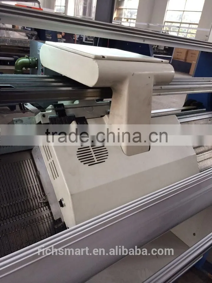 2014 Newest Type Double System Computerized Flat Knitting Machine With ISO9001 Standard For Sweater(72 inches)