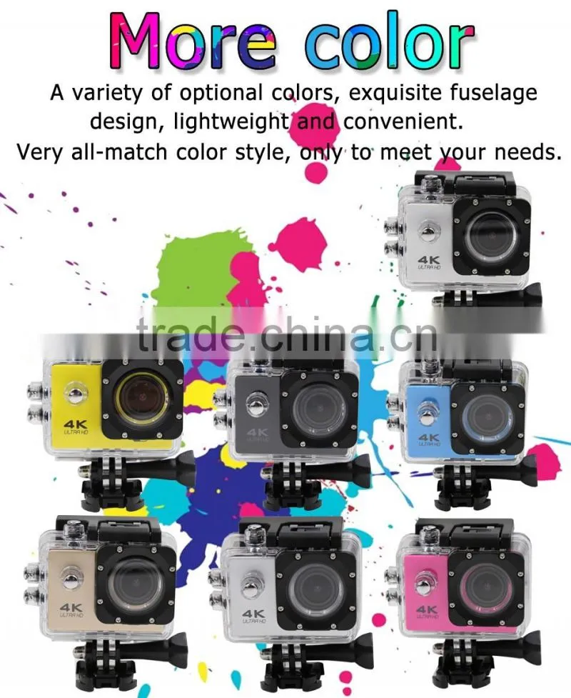 Gift Promotional Wifi 4K Video Sports Camera Brand New Wifi 4K Sports Camera
