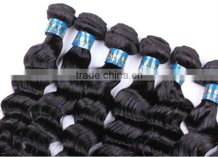 High quality 100% virgin human hair brazil hair weft