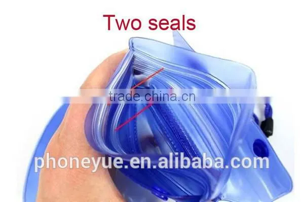 diving swimming waterproof pvc pouch bag pouch for samsung s5/s6