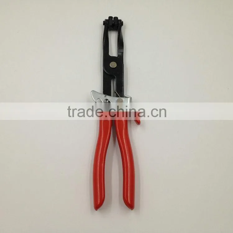 Professional Hand Tool 11" Steel Curved Hose Clamp Pliers