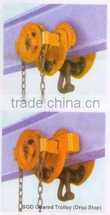 manual geared trolley