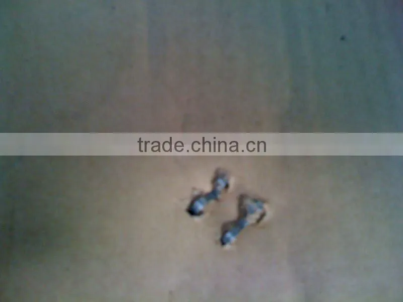 Semi-auto corrugated carton box stapler Machine