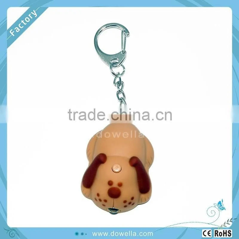 Dog Shaped Toys Game Stress Ball Keychain
