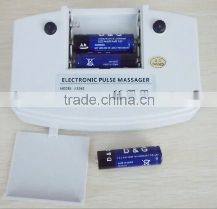 Portable digital therapy electronic pulse massager