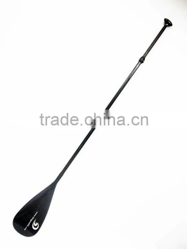 Full carbon stand up paddle with 3 piece adjustable shaft