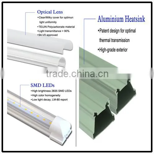 price led tube ligh t8t smd2835 warranty 2years