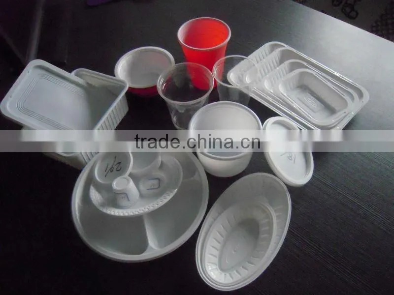 PLC control plastic cup production line
