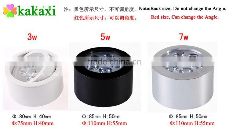 Indoor Lighting 3w 5w 7w 9W 12W Dimmable LED Downlight Led Ceiling Light Spotlights Lamp