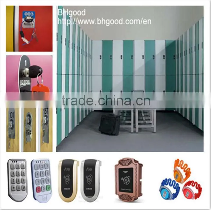 Z shape phenolic compact laminate locker system