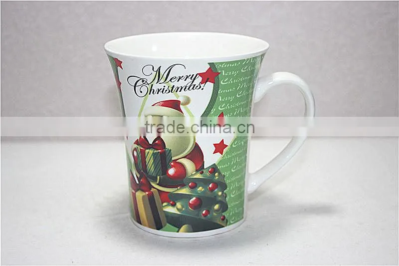 Cheap 12oz walmart porcelain coffee mugs for christams