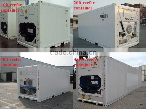 40ft high cube reefer oem containers