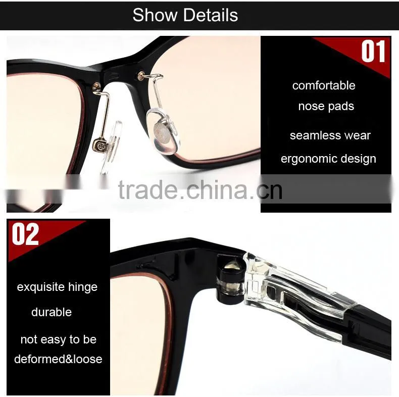 2016 fashion optical glasses Anti Blue Light Computer Glasses