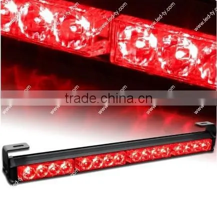 Super Bright Auto Light Bar 16 LED Emergency Light Warning Light Strobe Lightbar