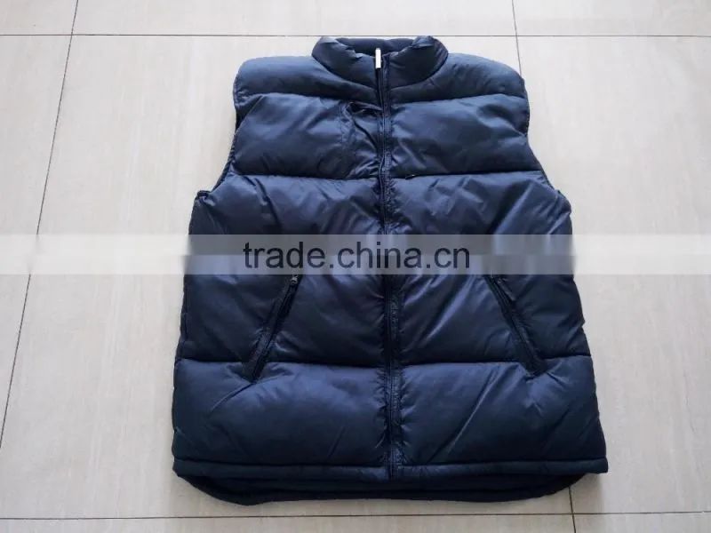 100% polyester body warmer for workers wholesale with pockets