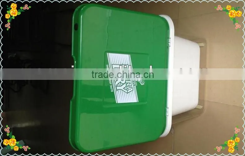Vacuum thermoforming red portable ice pail for beer plastic box