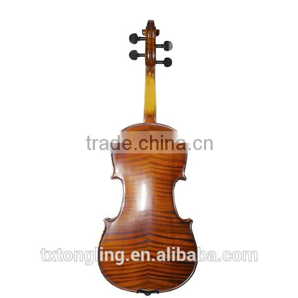 Painted Flamed Violin Universal Violin Unvarnished Violin TL001-2