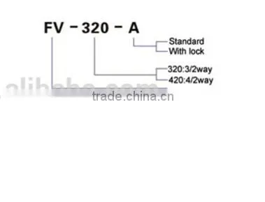 Xinyang 4F210-08G Two Position Five way Foot Valve With Guard