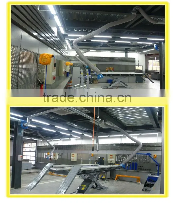 Wall-mounted welding fume purifier