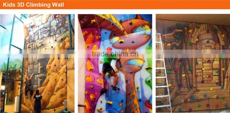 Children Game Indoor soft play climbing walls