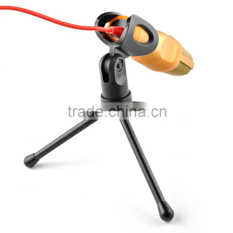 shenzhen factory supply SF-666 DESKTOP CONDENSOR MICROPHONE WITH CLEAR DIGITAL SOUND