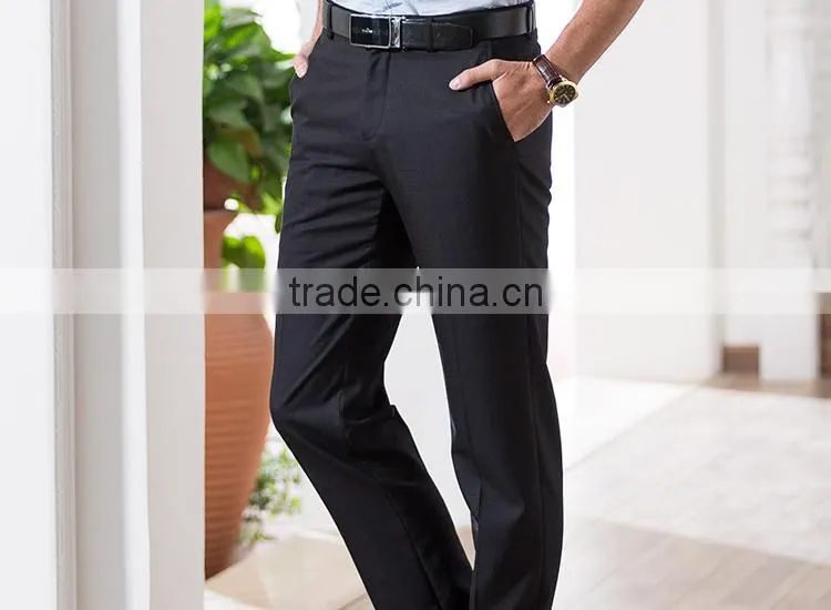 Hot selling Useful in China Manufacturer Solid TR Trouser Wholesale