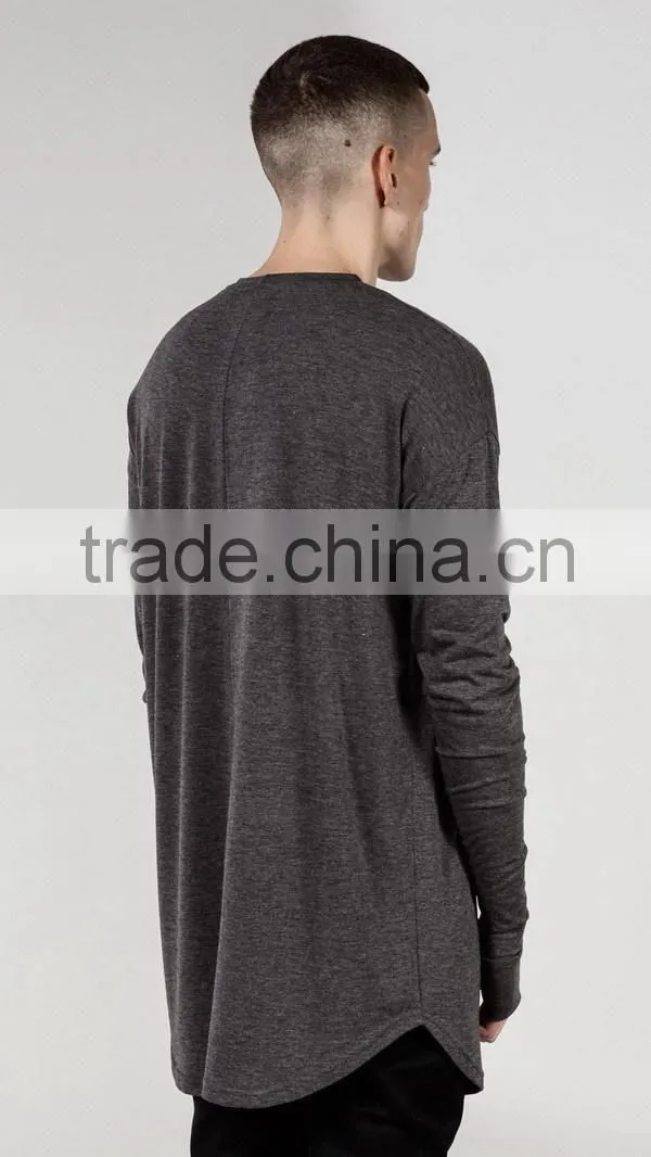 Design new products printing stylish v neck men t-shirt