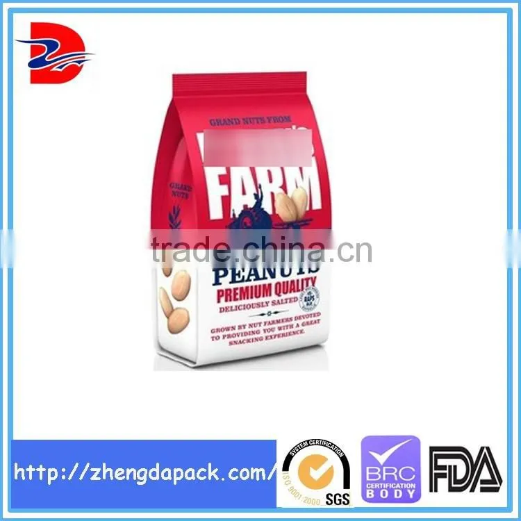 FDA breakfast package side seal plastic bag