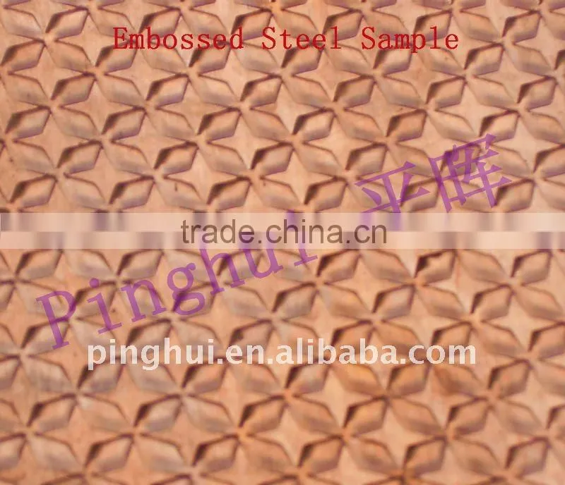 aluminum sheet embossing machinery
