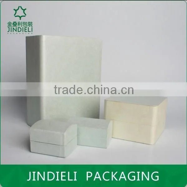 gray fancy paper jewelry set box packaging