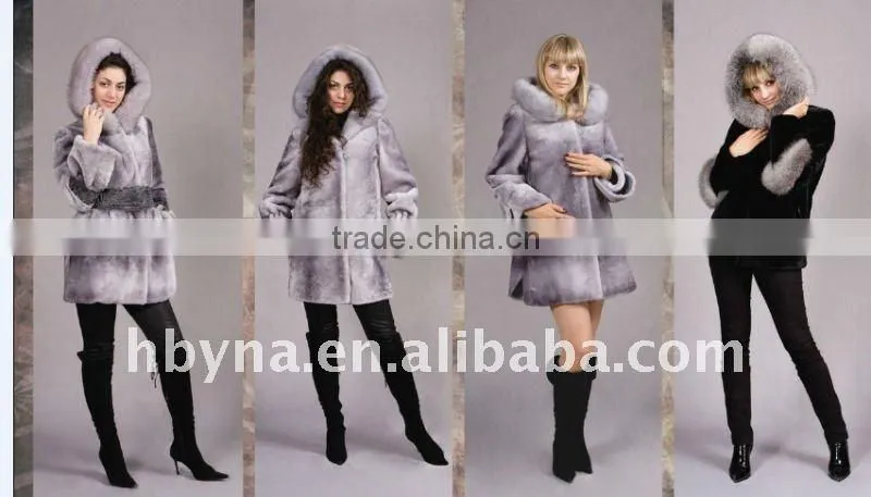 Supply 2011 new design style fashion fur coat