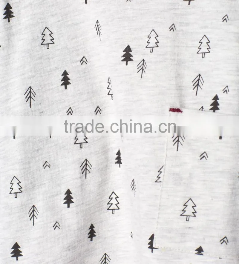 Boy's combed cotton thirt with printing