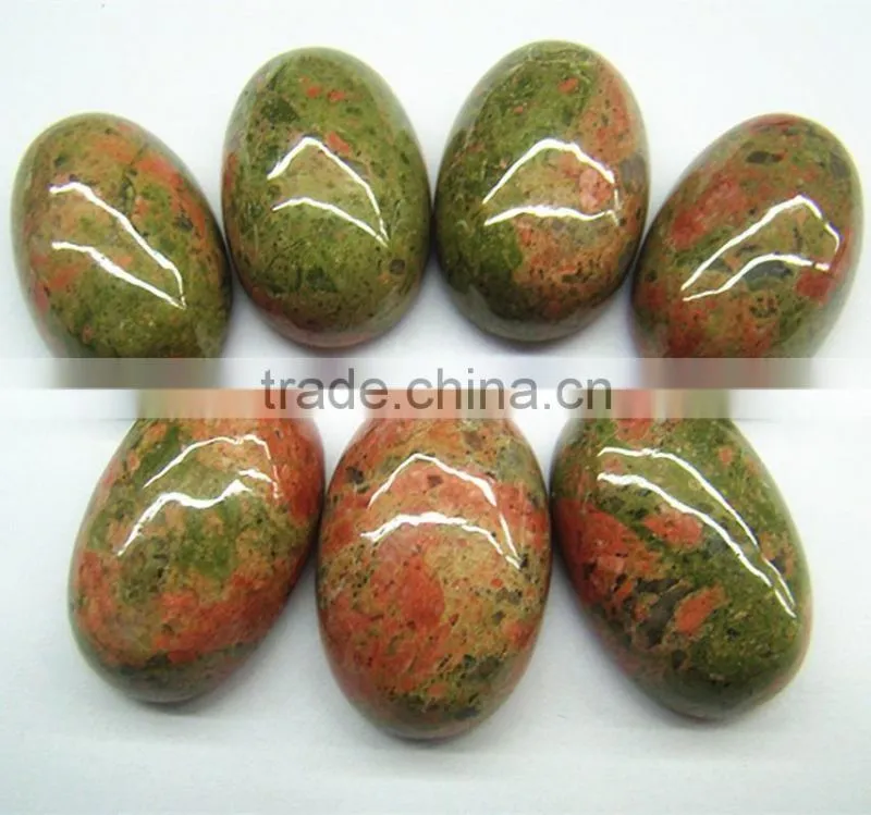 2015 new style unakite oval cabochon wholesale
