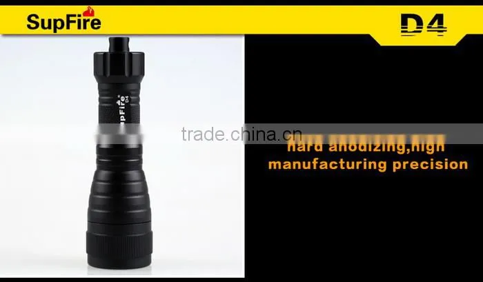 150m underwater supfire D4 diving powerful LED flashlight