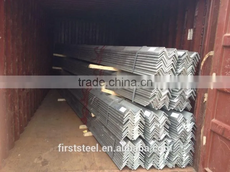 manufactory professional service galvanized steel angle bar