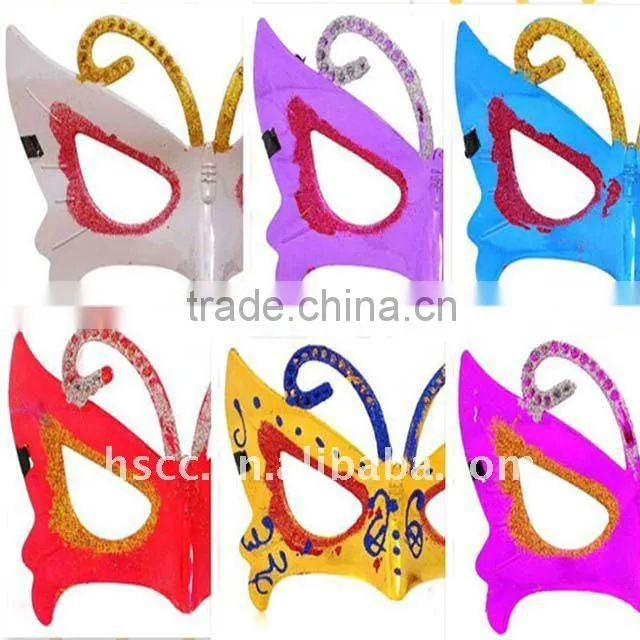 2011 party mask cute design halloween butterfly masks disposable both children and adult's face mask