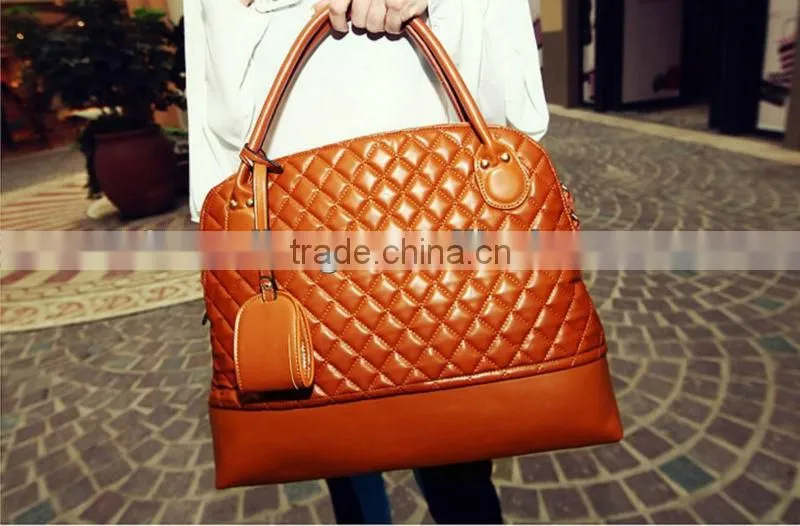 2013 Alibaba China leather handbags lady bags fashion