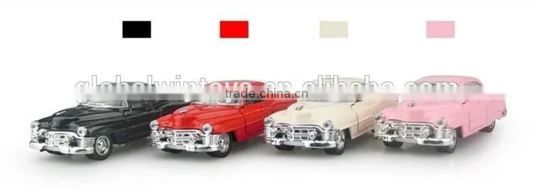 Die cast miniature Aolly mini car model toys with Colorful Led Lights