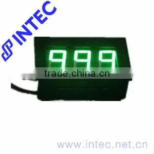 Electrical instrument DC 0~100V mini Voltage Meters LED voltmeter blue color J00108