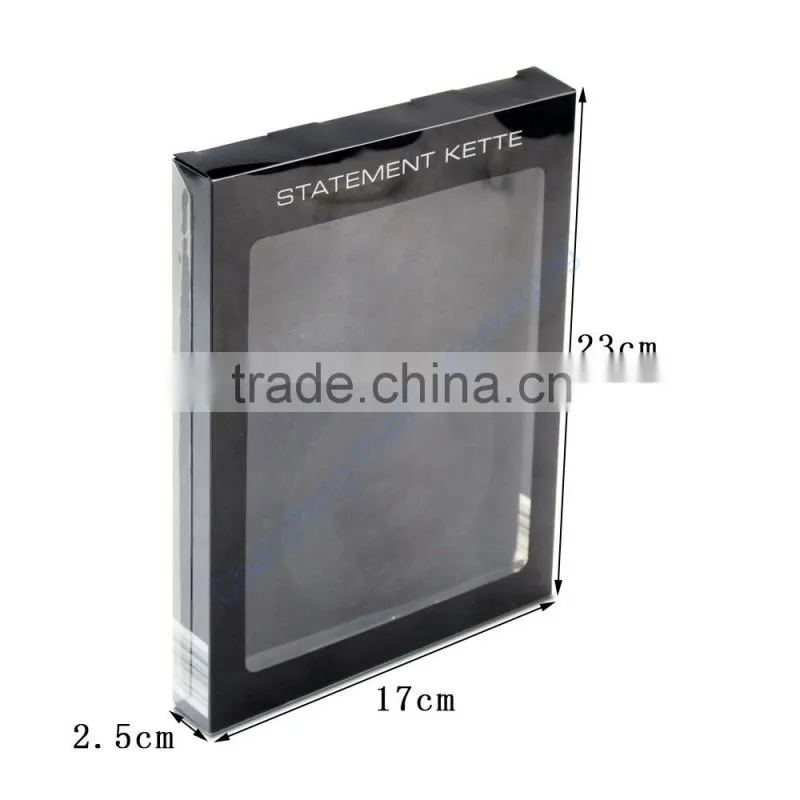 Clear Window Plastic Packaging Box for Tablet