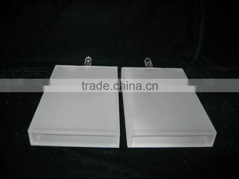 L Shape Quartz Capillary Tube quartz slab quartz reactor