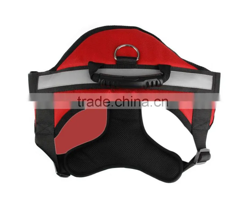 Dog harness with reflective band 2016 hot sale