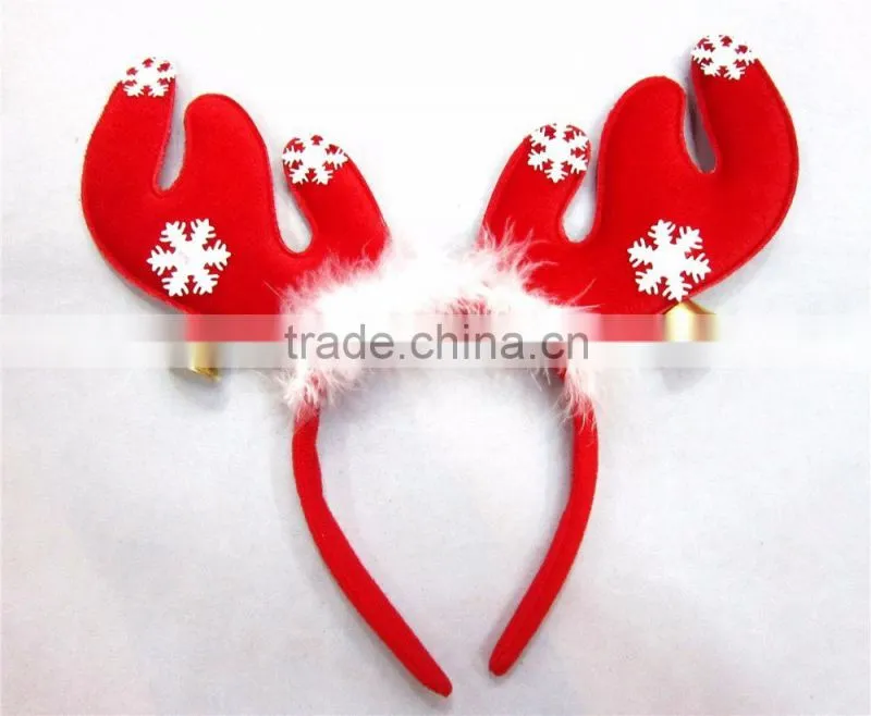 Christmas antlers headband